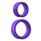 Fantasy C-Ringz Max-Width Silicone Rings Purple