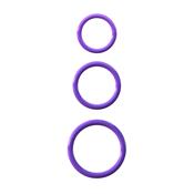 Fantasy C-Ringz Set de Anillos de Silicona para Resistencia - Púrpura