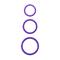Fantasy C-Ringz Silicone 3-Ring Stamina Set Purple