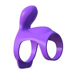 Fantasy C-Ringz Anillo Vibrador para Parejas Ultimate Cage Púrpura