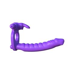 Fantasy C-Ringz  Silicone Double Penetrator Rabbit