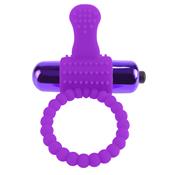 Silicone Ring with Bullet Purple