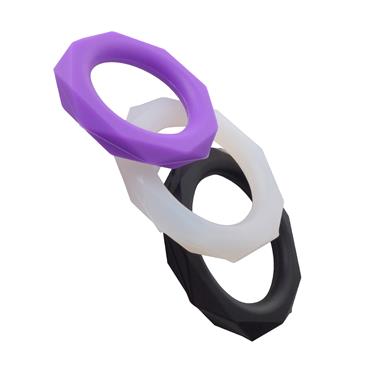 Fantasy C-Ringz  Silicone Designer Stamina Set-Pur