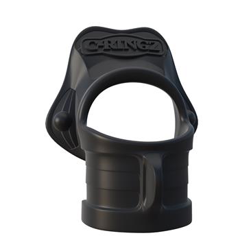 Fantasy C-Ringz Rock Hard Ring & Ball Stretcher Black