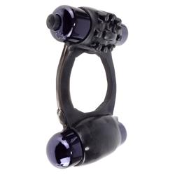 Fantasy C-Ringz  Super Anillo Duo Vibrador Negro