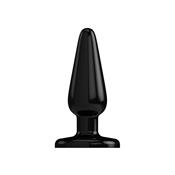 Shots Plug & Play Butt Plug Basic 10 cm Black
