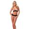 Rimba Amorable Open Bra and Thong with Pearls One Size