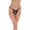 Rimba Amorable Open G-String Black One Size