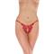 Rimba Amorable Open G-String Red One Size