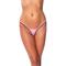 Rimba Amorable G-String Black and Pink One Size