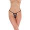 Rimba Amorable Mini Thong Black One Size