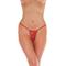 Rimba Amorable Mini Thong Red One Size