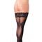 Rimba Amorable Hold-up Stockings Black One Size