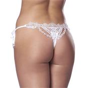 Tanga Fantasía Blanco Talla Unica