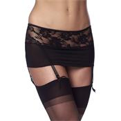 Garter Belt with Panties and Stockings One Size