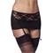 Garter Belt with Panties and Stockings One Size