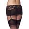 Garter Belt with Panties and Stockings One Size