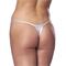 Rimba - Micro Tanga Plateado Talla Unica