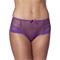 Wide Panties Corset Type Purple One Size