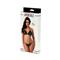 Rimba Amorable Open Bikini and Thong Black One Size