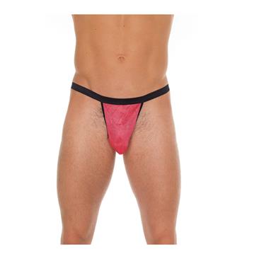 String Red and Black One Size