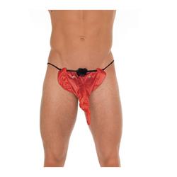 String Elefant Red One Size