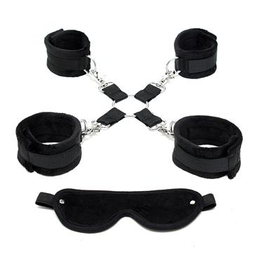 Hogtie with soft cuffs and mask-Adjustable