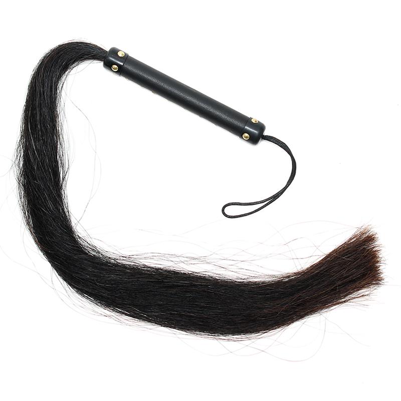 Rimba Bondage Play Whip 85 cm with Horse Hair 85 cm