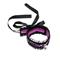 Satin Look Collar Purple