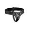 Domina Wide Band Strap On Harness Black