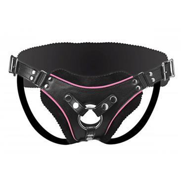 Flamingo Low Rise Strap-On Harness Black