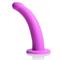 Navigator Silicone G-Spot Dildo with Harness Purple