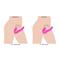 Inflatable Strapless Strap-on Inflatable Function with Remote Control Pink