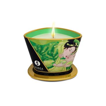 Shunga Candle Massage Green Exotic