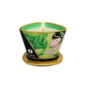 Shunga Candle Massage Green Exotic