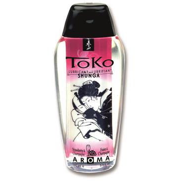 Shunga Lube Toko Strawberry Wine Aroma