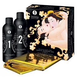 Shunga Massaje Gel Kit Sparkling Wine Aroma