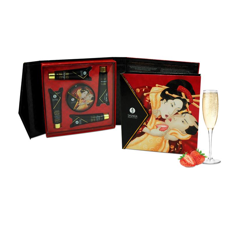Shunga Geisha Secrets Kit Sparkling Wine