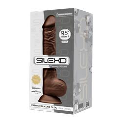 Dildo Dual Density Mod. 3 - 9.5" Brown