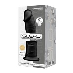 Dildo Dual Density Mod. 2 - 9" Black