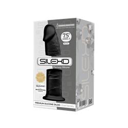 Dildo Dual Density Mod. 2 - 7.5" Black