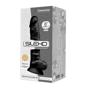 Dildo Dual Density Mod. 1 - 8" Black