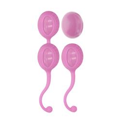Geisha Balls - Pelvic Exerciser - Silicone - Pink