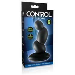 Sir Richards Control Dual Motor Silicone P-Spot M