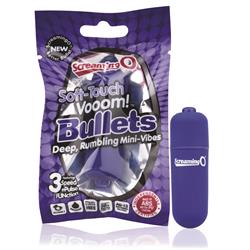 Soft touch vooom bullet  - blue