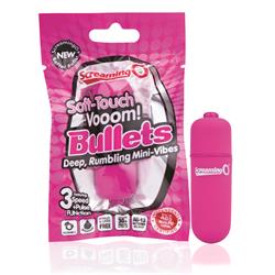 Soft touch vooom bullet  - pink