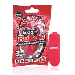 Soft touch vooom bullet  - red