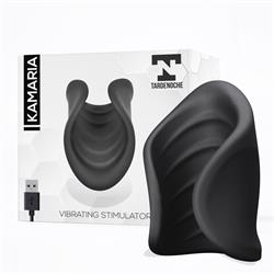 Vibrating Stimulator Kamaria USB Silicone Black