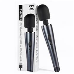 Wand Massager Xcepter USB Silicone Black