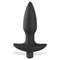 Vibrating Anal Plug Spear USB Silicone Black